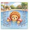 Find It Trading Stitch and Do Embroidery Cards Sweet Summer Lion (STDOPP038)
