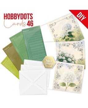 Find It Trading Dot and Do Hobbydots Cards White Hydrangea (DODOPP046)