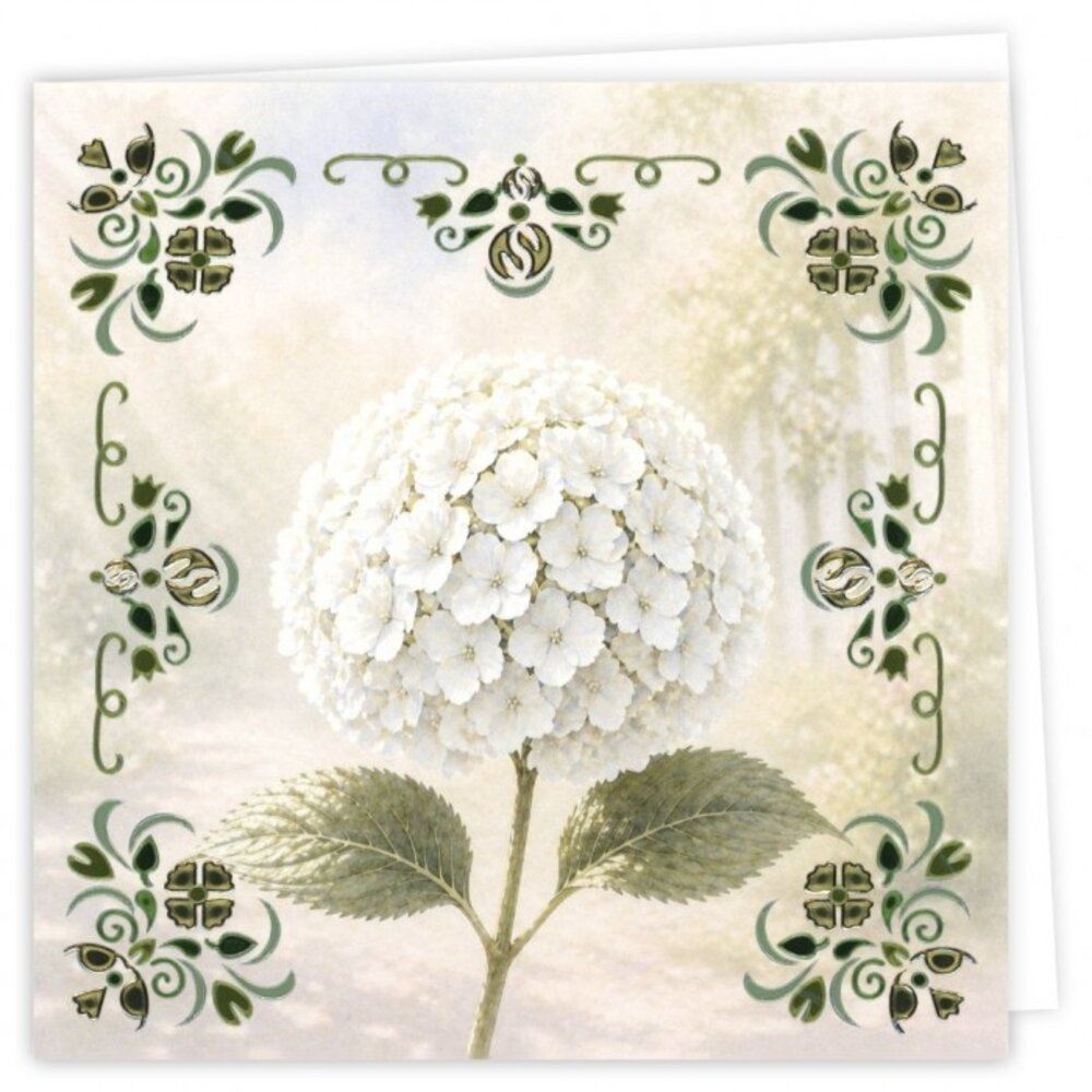Find It Trading Dot and Do Hobbydots Cards White Hydrangea (DODOPP046)