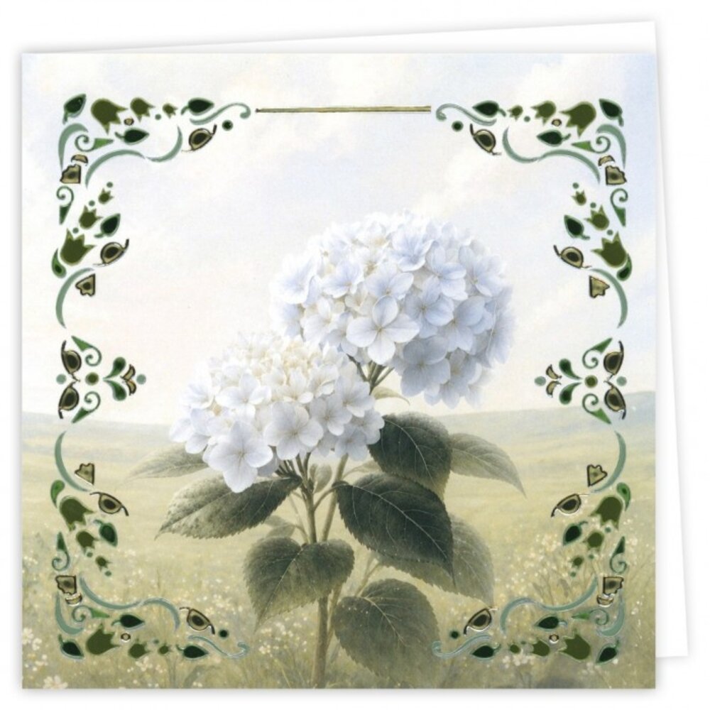 Find It Trading Dot and Do Hobbydots Cards White Hydrangea (DODOPP046)
