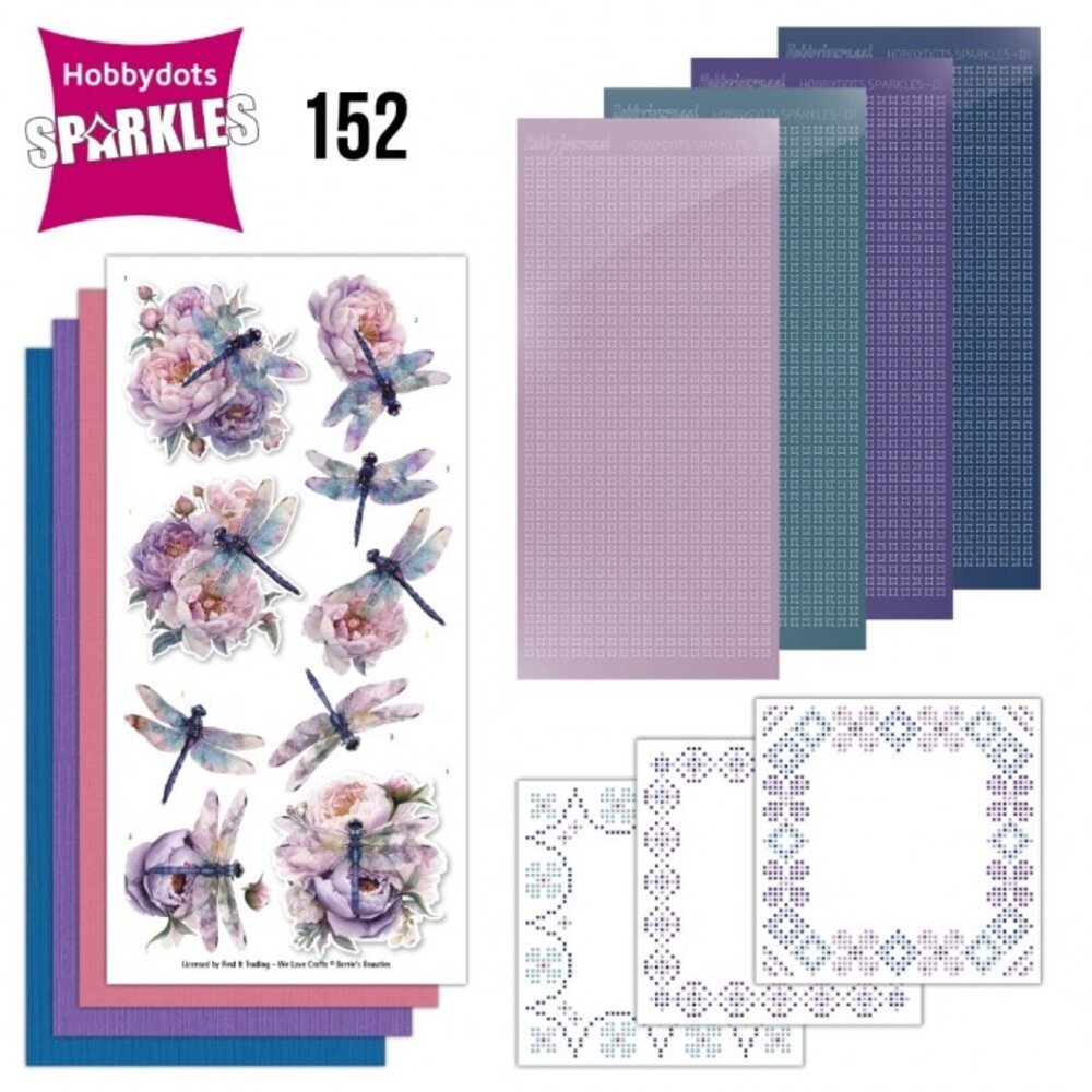 Find It Trading HobbyDots Sparkles Dragonflies (SPDO152)