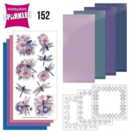 Find It Trading HobbyDots Sparkles Dragonflies (SPDO152)