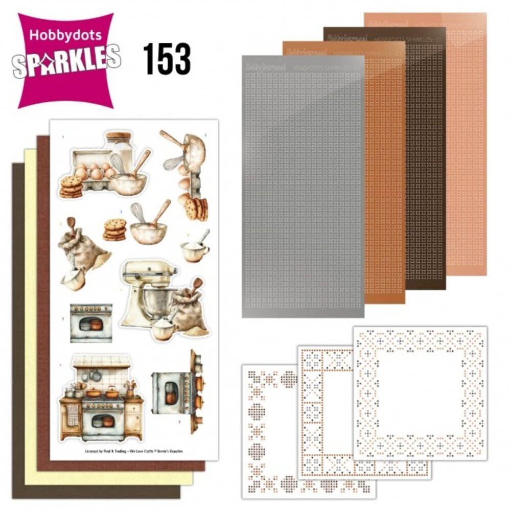 Find It Trading HobbyDots Sparkles Homestead Bakery (SPDO153)