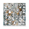ITD Collection Crazy Animals 12x12 Inch Paper Pad (SLS 107)