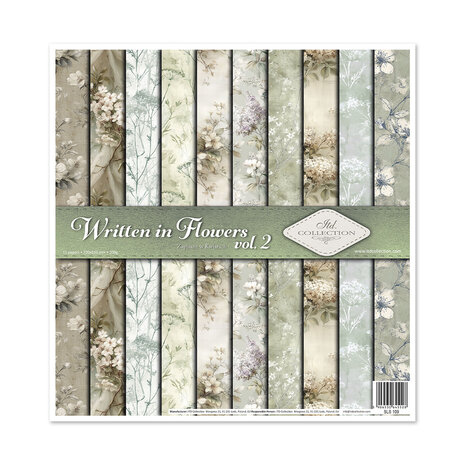 ITD Collection Written in Flowers vol.2 12x12 Inch Paper Pad (SLS 109)