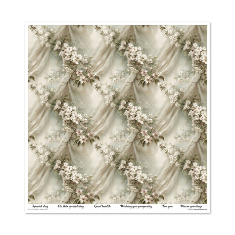 ITD Collection Written in Flowers vol.2 12x12 Inch Paper Pad (SLS 109)