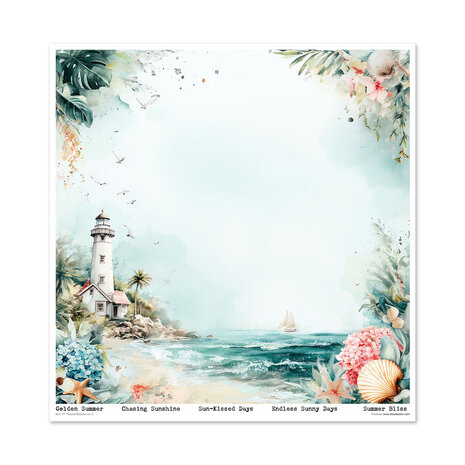 ITD Collection Tropical Dreams vol.2 12x12 Inch Paper Pad (SLS 111)