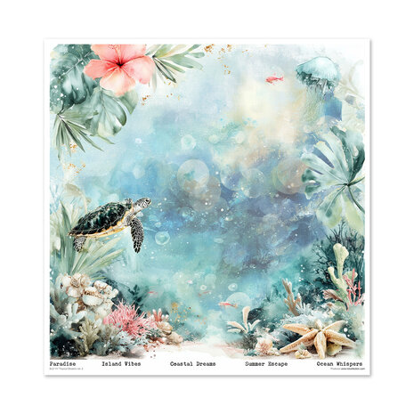 ITD Collection Tropical Dreams vol.2 12x12 Inch Paper Pad (SLS 111)
