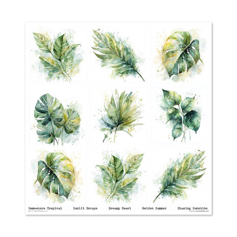 ITD Collection Tropical Dreams vol.2 12x12 Inch Paper Pad (SLS 111)