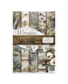 ITD Collection Mouse World Spring Journey A4 Rice Paper Set (RP 101) ITD Collection Mouse World Spring Journey A4 Rice Paper Set (RP 101)