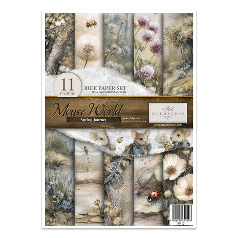 ITD Collection Mouse World Spring Journey A4 Rice Paper Set (RP 101) ITD Collection Mouse World Spring Journey A4 Rice Paper Set (RP 101)