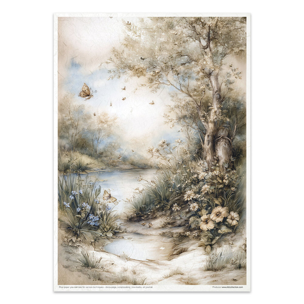 ITD Collection Mouse World Spring Journey A4 Rice Paper Set (RP 101) ITD Collection Mouse World Spring Journey A4 Rice Paper Set (RP 101)