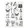 ITD Collection Crazy Animals A4 Rice Paper Set (RP 102)