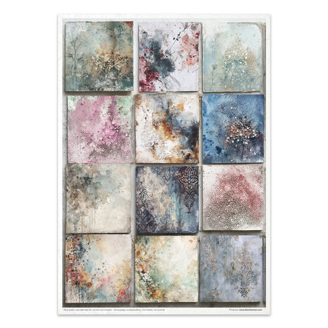 ITD Collection Crazy Animals A4 Rice Paper Set (RP 102)