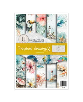 ITD Collection Tropical Dreams vol.2 A4 Rice Paper Set (RP 106)