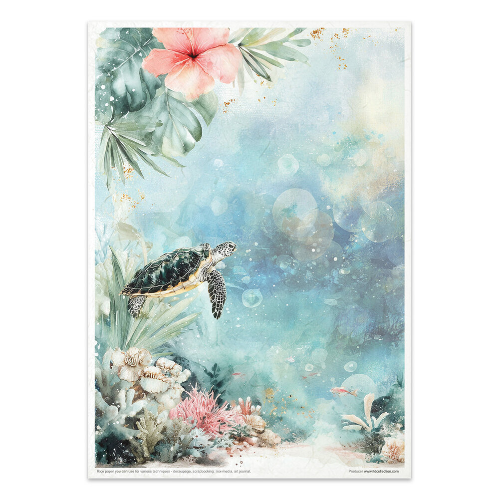 ITD Collection Tropical Dreams vol.2 A4 Rice Paper Set (RP 106)