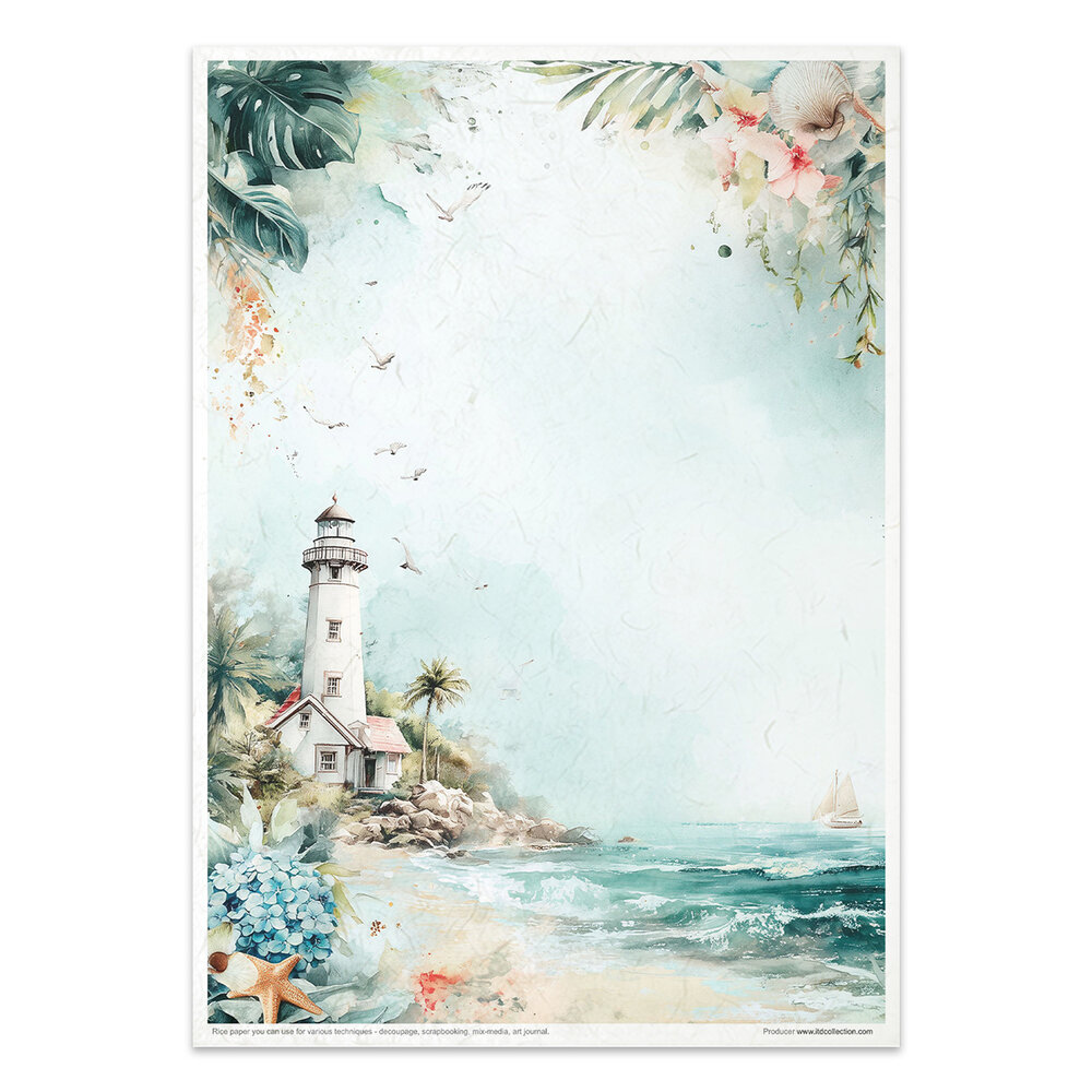 ITD Collection Tropical Dreams vol.2 A4 Rice Paper Set (RP 106)