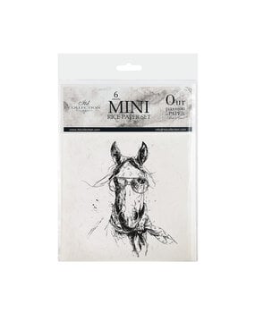 ITD Collection Animals 6x6 Inch Rice Paper Set (RSM 252)