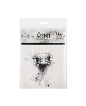 ITD Collection Animals 6x6 Inch Rice Paper Set (RSM 253)
