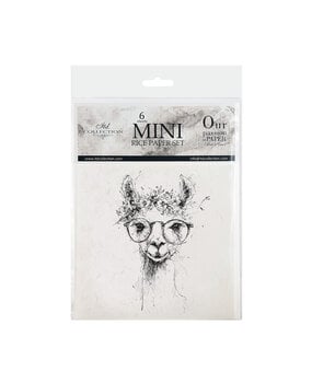 ITD Collection Animals 6x6 Inch Rice Paper Set (RSM 254)