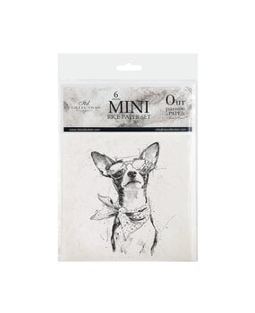 ITD Collection Animals 6x6 Inch Rice Paper Set (RSM 255)