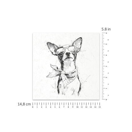 ITD Collection Animals 6x6 Inch Rice Paper Set (RSM 255)