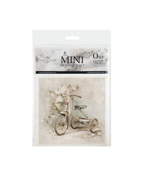 ITD Collection Written in Flowers 6x6 Inch Rice Paper Set (RSM 256)