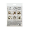 ITD Collection Written in Flowers 6x6 Inch Rice Paper Set (RSM 256)