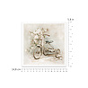 ITD Collection Written in Flowers 6x6 Inch Rice Paper Set (RSM 256)