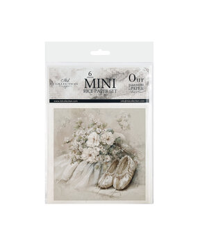ITD Collection Written in Flowers 6x6 Inch Rice Paper Set (RSM 257)