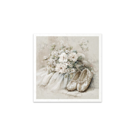 ITD Collection Written in Flowers 6x6 Inch Rice Paper Set (RSM 257)