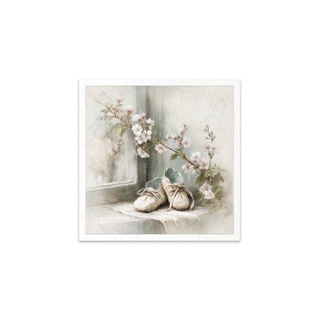 ITD Collection Written in Flowers 6x6 Inch Rice Paper Set (RSM 257)