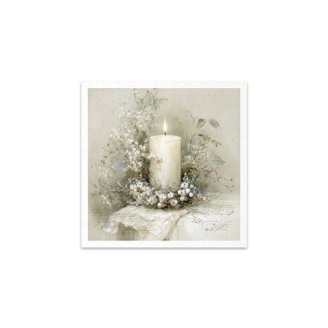 ITD Collection Written in Flowers 6x6 Inch Rice Paper Set (RSM 257)