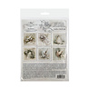 ITD Collection Written in Flowers 6x6 Inch Rice Paper Set (RSM 258)