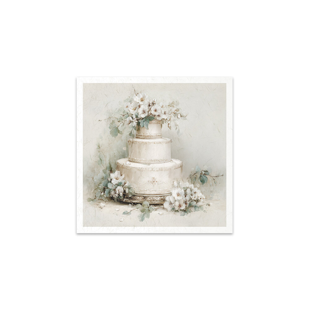 ITD Collection Written in Flowers 6x6 Inch Rice Paper Set (RSM 258)