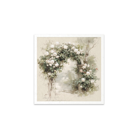 ITD Collection Written in Flowers 6x6 Inch Rice Paper Set (RSM 258)