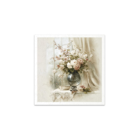 ITD Collection Written in Flowers 6x6 Inch Rice Paper Set (RSM 260)