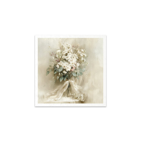 ITD Collection Written in Flowers 6x6 Inch Rice Paper Set (RSM 260)
