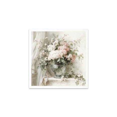 ITD Collection Written in Flowers 6x6 Inch Rice Paper Set (RSM 260)