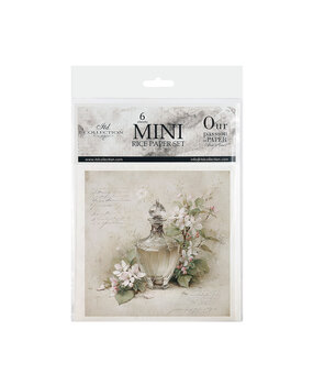 ITD Collection Written in Flowers 6x6 Inch Rice Paper Set (RSM 261)