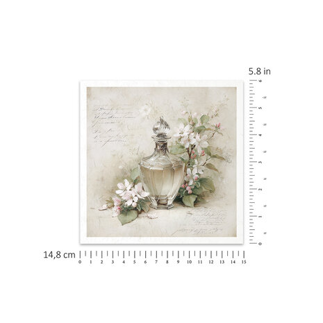 ITD Collection Written in Flowers 6x6 Inch Rice Paper Set (RSM 261)