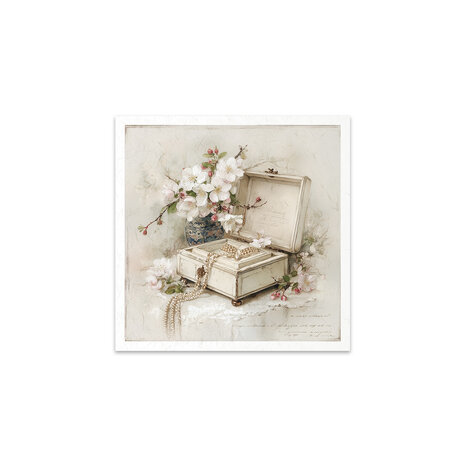 ITD Collection Written in Flowers 6x6 Inch Rice Paper Set (RSM 261)