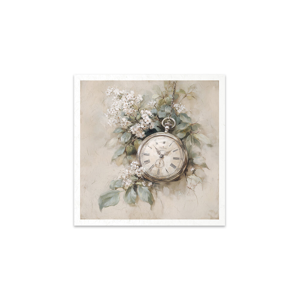 ITD Collection Written in Flowers 6x6 Inch Rice Paper Set (RSM 261)