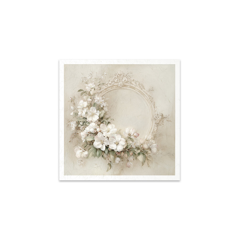 ITD Collection Written in Flowers 6x6 Inch Rice Paper Set (RSM 262)