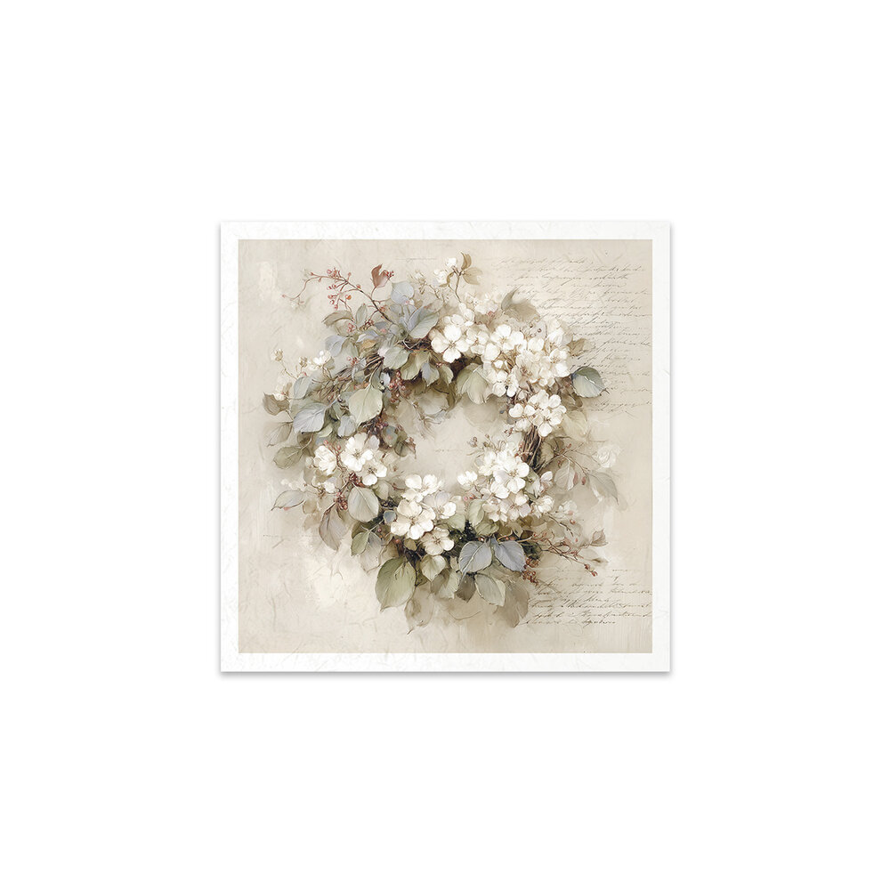 ITD Collection Written in Flowers 6x6 Inch Rice Paper Set (RSM 263)
