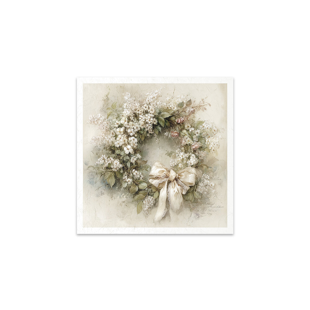 ITD Collection Written in Flowers 6x6 Inch Rice Paper Set (RSM 263)