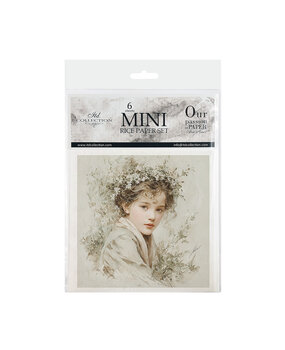 ITD Collection Written in Flowers 6x6 Inch Rice Paper Set (RSM 265)