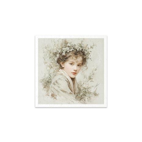 ITD Collection Written in Flowers 6x6 Inch Rice Paper Set (RSM 265)