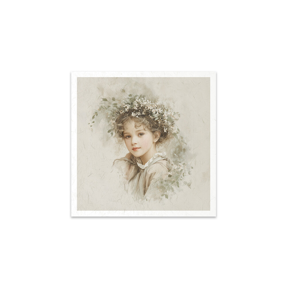 ITD Collection Written in Flowers 6x6 Inch Rice Paper Set (RSM 265)