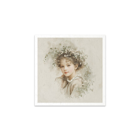 ITD Collection Written in Flowers 6x6 Inch Rice Paper Set (RSM 265)